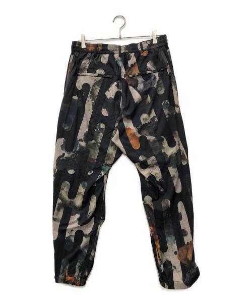 Y-3（ワイスリー）Y-3 (ワイスリー) CH1 CAMO ALLOVER PRINT PANTS ブラック×グレー サイズ:Mの古着・服飾アイテム