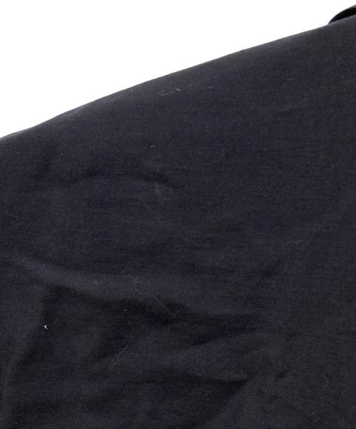Yohji Yamamoto pour homme（ヨウジヤマモト プールオム）Yohji Yamamoto pour homme (ヨウジヤマモト プールオム) シアーオープンカラー半袖シャツ ブラック サイズ:3の古着・服飾アイテム