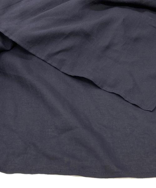 Yohji Yamamoto pour homme（ヨウジヤマモト プールオム）Yohji Yamamoto pour homme (ヨウジヤマモト プールオム) シアーオープンカラー半袖シャツ ブラック サイズ:3の古着・服飾アイテム