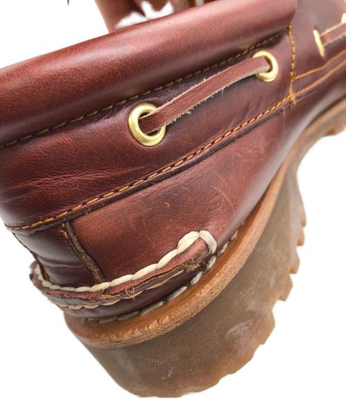 Timberland（ティンバーランド）Timberland (ティンバーランド) 3-EYE BOAT SHOE バーガンディー サイズ:27.5cmの古着・服飾アイテム