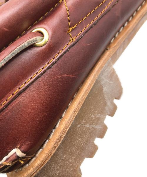 Timberland（ティンバーランド）Timberland (ティンバーランド) 3-EYE BOAT SHOE バーガンディー サイズ:27.5cmの古着・服飾アイテム