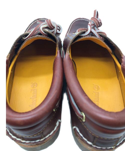 Timberland（ティンバーランド）Timberland (ティンバーランド) 3-EYE BOAT SHOE バーガンディー サイズ:27.5cmの古着・服飾アイテム
