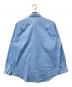 AURALEE (オーラリー) COTTON SILK STRIPE SHIRT ブルー サイズ:4：30000円