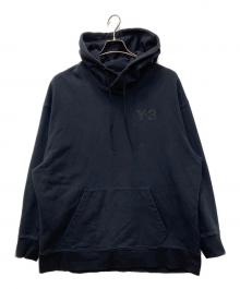 Y-3（ワイスリー）の古着「CLASSIC CHEST LOGO HOODIE」｜ブラック