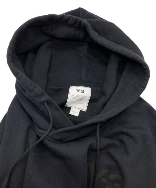 Y-3（ワイスリー）Y-3 (ワイスリー) CLASSIC CHEST LOGO HOODIE ブラック サイズ:XLの古着・服飾アイテム