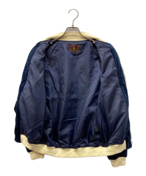 Hysteric Glamour（ヒステリックグラマー）Hysteric Glamour (ヒステリックグラマー) NASHVILLE 別珍スーベニアジャケット ネイビー サイズ:Mの古着・服飾アイテム