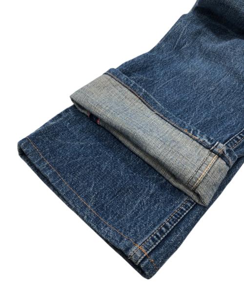 HOLLYWOOD RANCH MARKET（ハリウッドランチマーケッド）HOLLYWOOD RANCH MARKET (ハリウッドランチマーケッド) HP405 ダメージ×リペア セルヴィッジデニム インディゴ サイズ:W33×L33の古着・服飾アイテム
