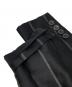中古・古着 GUCCI (グッチ) シルク混 ストライプ1Bジャケット ブラック サイズ:40：13000円