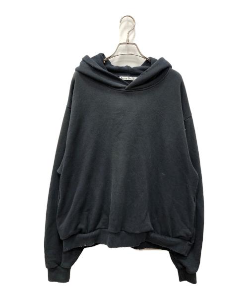Acne studios（アクネ ストゥディオズ）ACNE STUDIOS (アクネ ストゥディオズ) ロゴフーディセーター ブラック サイズ:Lの古着・服飾アイテム