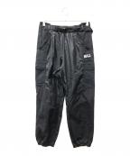NIKE×sacaiナイキ×サカイ）の古着「AS U NRG Pant ロゴプリントナイロンカーゴパンツ」｜ブラック