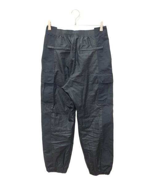 NIKE（ナイキ）NIKE (ナイキ) sacai (サカイ) AS U NRG Pant ロゴプリントナイロンカーゴパンツ ブラック サイズ:SIZE Mの古着・服飾アイテム