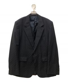 中古・古着通販】GUCCI (グッチ) GGエンブレム テーラードジャケット