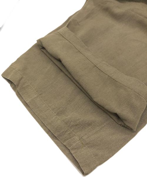 Y's for men（ワイズフォーメン）Y's for men (ワイズフォーメン) コットンリネンパンツ オリーブ サイズ:SIZE Mの古着・服飾アイテム