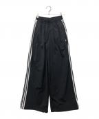 adidasアディダス）の古着「ADILENIUM プリーツ トラックパンツ」｜ブラック