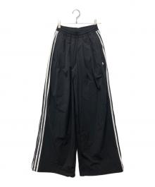 adidas（アディダス）の古着「ADILENIUM プリーツ トラックパンツ」｜ブラック