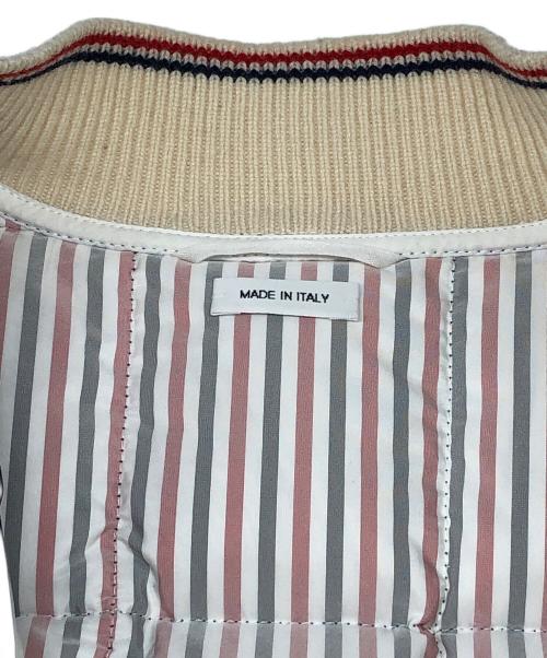 Thom Browne（トムブラウン）Thom Browne (トムブラウン) キルトダウンベスト ネイビーの古着・服飾アイテム