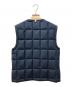 Thom Browne (トムブラウン) キルトダウンベスト ネイビー：40000円