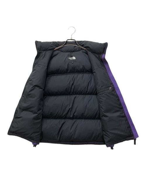 THE NORTH FACE（ザ ノース フェイス）THE NORTH FACE (ザ ノース フェイス) Nuptse Vest パープル×ブラック サイズ:XLの古着・服飾アイテム