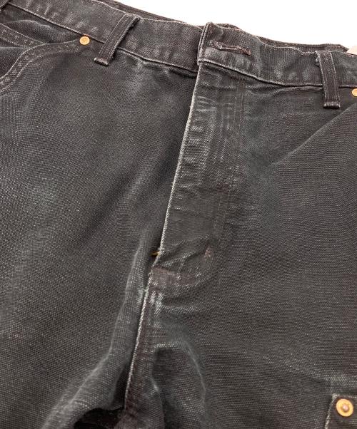 CarHartt（カーハート）CarHartt (カーハート) カットオフダブルニーパンツ ブラック サイズ:32の古着・服飾アイテム
