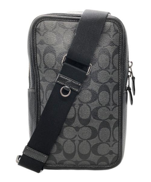 COACH（コーチ）COACH (コーチ) サリバン パック シグネチャー キャンバス グレーの古着・服飾アイテム
