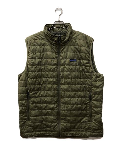 Patagonia（パタゴニア）Patagonia (パタゴニア) Nano Puff Vest  カーキ サイズ:XLの古着・服飾アイテム