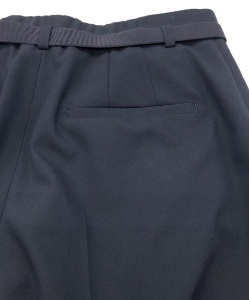ANAYI（アナイ）ANAYI (アナイ) クリアツイルワイドパンツ ネイビー サイズ:SIZE 40の古着・服飾アイテム