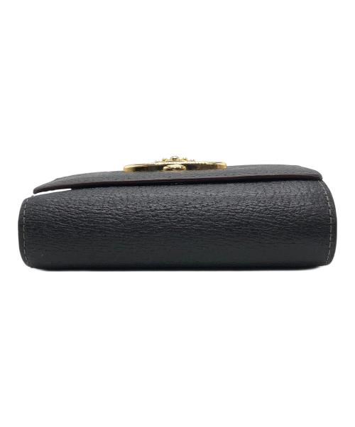 Vivienne Westwood（ヴィヴィアンウエストウッド）Vivienne Westwood (ヴィヴィアンウエストウッド) オーブWホック財布 ブラックの古着・服飾アイテム
