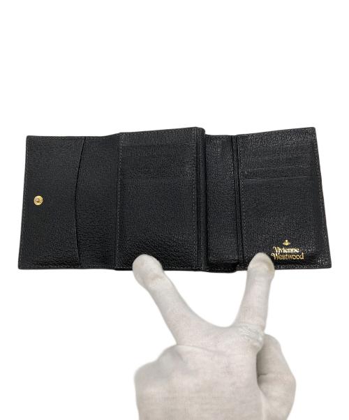 Vivienne Westwood（ヴィヴィアンウエストウッド）Vivienne Westwood (ヴィヴィアンウエストウッド) オーブWホック財布 ブラックの古着・服飾アイテム