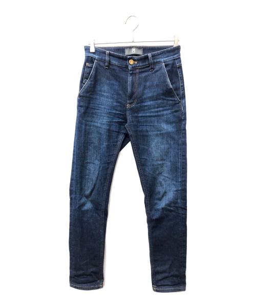 PT TORINO（ピーティートリノ）PT TORINO (ピーティートリノ) INDIE ストレッチ テーパード デニムスラックス インディゴ サイズ:SIZE 28 未使用品の古着・服飾アイテム