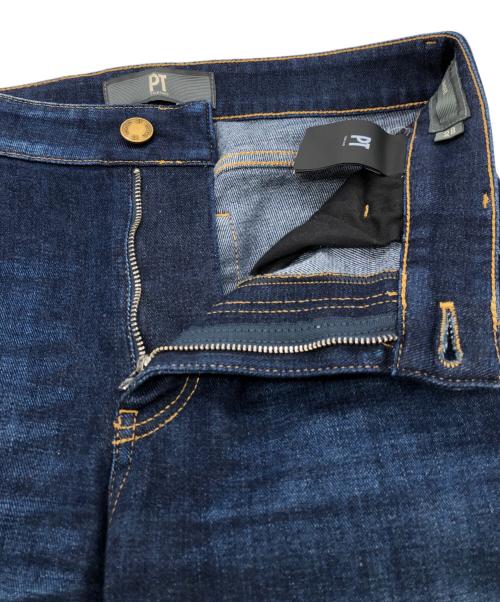 PT TORINO（ピーティートリノ）PT TORINO (ピーティートリノ) INDIE ストレッチ テーパード デニムスラックス インディゴ サイズ:SIZE 28 未使用品の古着・服飾アイテム
