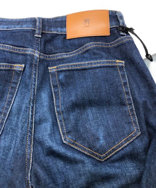 PT TORINO（ピーティートリノ）PT TORINO (ピーティートリノ) INDIE ストレッチ テーパード デニムスラックス インディゴ サイズ:SIZE 28 未使用品の古着・服飾アイテム