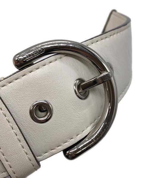 COACH（コーチ）COACH (コーチ) ミニシグネチャーホーボー ベージュの古着・服飾アイテム