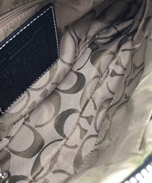 COACH（コーチ）COACH (コーチ) ナイロンアクセサリーポーチ ブラックの古着・服飾アイテム