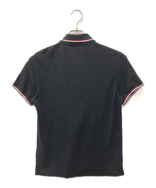 MONCLER（モンクレール）MONCLER (モンクレール) ポロシャツ ネイビー サイズ:SIZE Mの古着・服飾アイテム