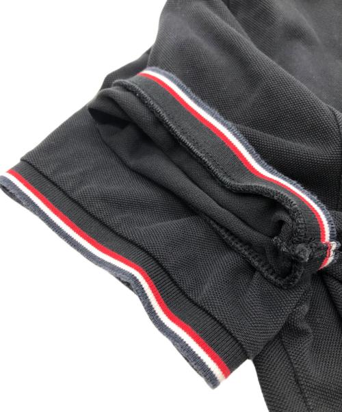 MONCLER（モンクレール）MONCLER (モンクレール) ポロシャツ ネイビー サイズ:SIZE Mの古着・服飾アイテム