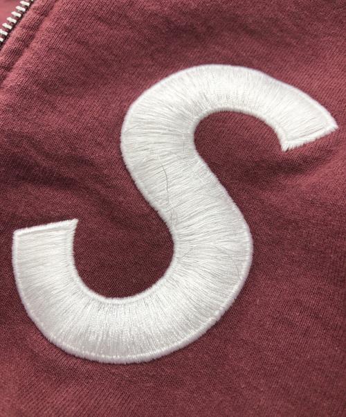 SUPREME（シュプリーム）SUPREME (シュプリーム) S Logo Zip Up Hooded Sweatshirt マルーン サイズ:Sの古着・服飾アイテム