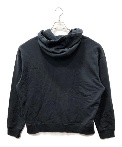 maison kitsune（メゾンキツネ）maison kitsune (メゾンキツネ) ブラック ボールド フォックスヘッド フーディ ブラック サイズ:SIZE Lの古着・服飾アイテム