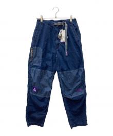THE NORTHFACE PURPLELABEL×PALACE（ザ・ノースフェイス パープルレーベル×パレス）の古着「Indigo Ripstop Mountain Wind Pants」｜インディゴ