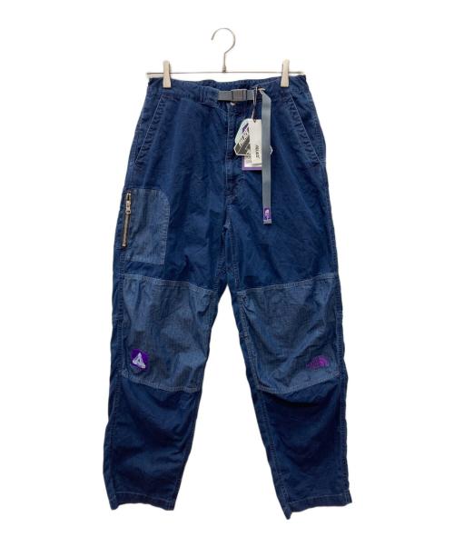 THE NORTHFACE PURPLELABEL（ザ・ノースフェイス パープルレーベル）THE NORTHFACE PURPLELABEL (ザ・ノースフェイス パープルレーベル) PALACE (パレス) Indigo Ripstop Mountain Wind Pants インディゴ サイズ:30の古着・服飾アイテム