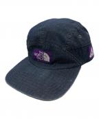 THE NORTHFACE PURPLELABEL×PALACEザ・ノースフェイス パープルレーベル×パレス）の古着「Indigo Ripstop Field Cap」｜インディゴ