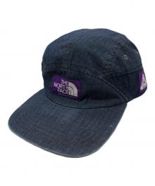 THE NORTHFACE PURPLELABEL×PALACE（ザ・ノースフェイス パープルレーベル×パレス）の古着「Indigo Ripstop Field Cap」｜インディゴ