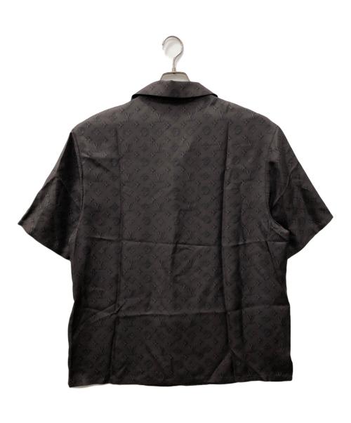 LOUIS VUITTON（ルイ ヴィトン）LOUIS VUITTON (ルイ ヴィトン) モノグラムオープンカラーシルクシャツ サイズ:Lの古着・服飾アイテム