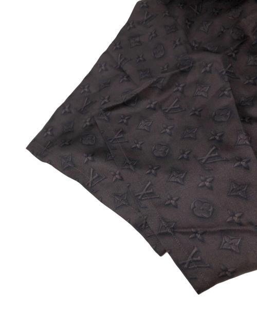 LOUIS VUITTON（ルイ ヴィトン）LOUIS VUITTON (ルイ ヴィトン) モノグラムオープンカラーシルクシャツ サイズ:Lの古着・服飾アイテム