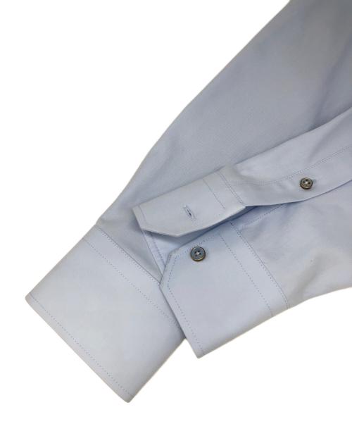 LOUIS VUITTON（ルイ ヴィトン）LOUIS VUITTON (ルイ ヴィトン) モノグラムプリントロングスリーブシャツ ブルー サイズ:Lの古着・服飾アイテム