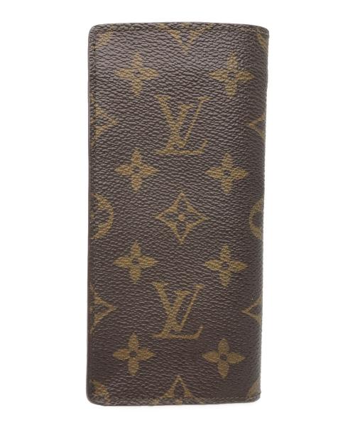 LOUIS VUITTON（ルイ ヴィトン）LOUIS VUITTON (ルイ ヴィトン) グラスケース ブラウンの古着・服飾アイテム