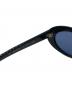 中古・古着 GUCCI (グッチ) オーバルフレームサングラス ブラック サイズ:52☐19：10000円