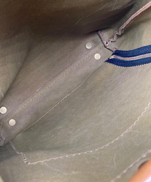 Herz（ヘルツ）Herz (ヘルツ) ラックス レザーリュック ブラウンの古着・服飾アイテム