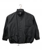 MARKAマーカ）の古着「SHORT MODS ORGANIC COTTON x SILK/ョートモッズ オーガニックコットン×シルク」｜ブラック
