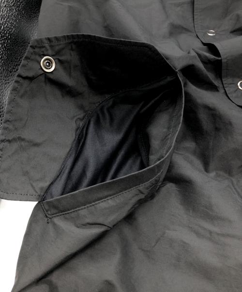 MARKA（マーカ）MARKA (マーカ) SHORT MODS ORGANIC COTTON x SILK/ョートモッズ オーガニックコットン×シルク ブラック サイズ:SIZE 1の古着・服飾アイテム