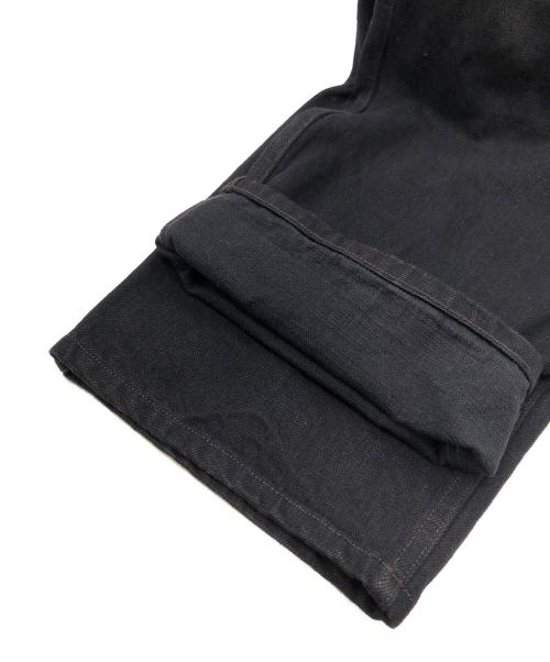 COMOLI（コモリ）COMOLI (コモリ) ベルテッドパンツ ブラック サイズ:SIZE 1の古着・服飾アイテム